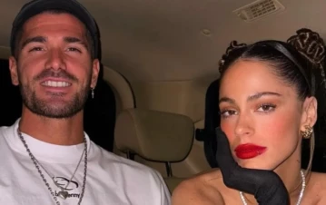 Tini Stoessel y Rodrigo de Paul mostraron su foto más íntima del final de la fiesta que protagonizaron: "Así terminamos"