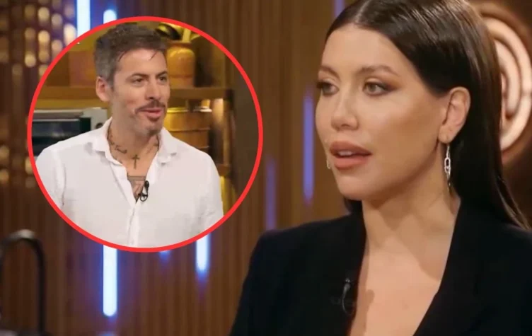 Wanda Nara coqueteó a fondo con un participante en MasterChef