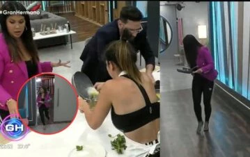 Wanda Nara le arruinó el omelette a Romina en Gran Hermano y estalló de bronca