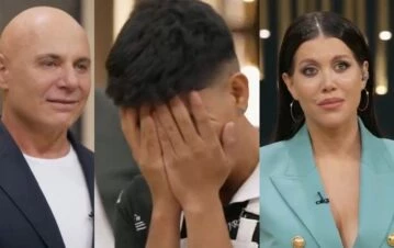 Wanda Nara hizo llorar a Antonio, el joven salteño, en MasterChef