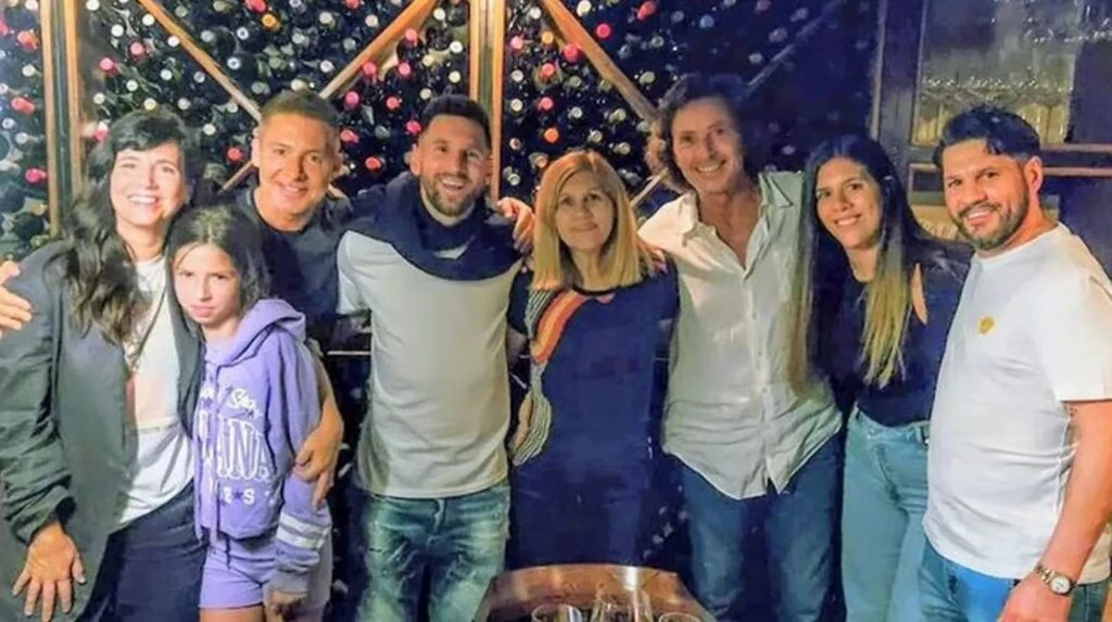 Adrián Suar y su cena con Lionel Messi