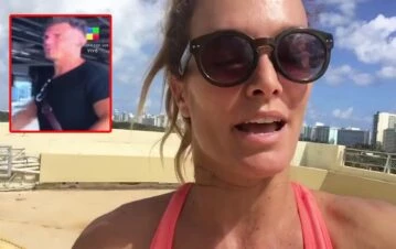 Claudia Albertario blanqueó nuevo novio en Miami tras su affaire con Fede Bal