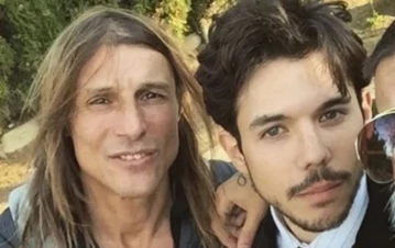 Axel Caniggia apoyó a su papá, Claudio Paul, en medio de la guerra familiar