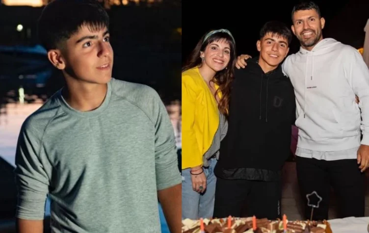 Benja Agüero presentó a su novia en su cumpleaños de 14.