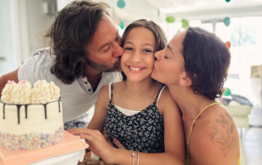 Cumpleaños de la hija de Débora Bello y Diego Torres