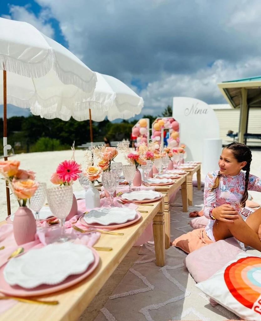 Cumpleaños de la hija de Débora Bello y Diego Torres