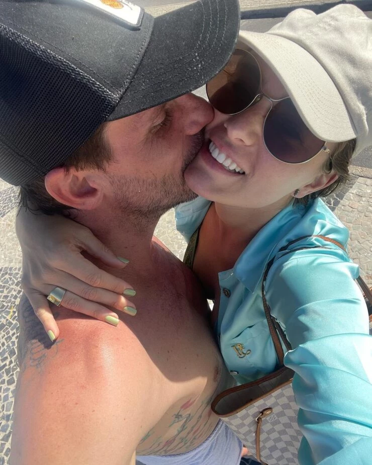 Kika Silva junto a Gonzalo Valenzuela