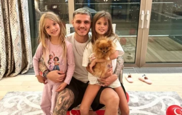El profundo cambio de look al que sometió Mauro Icardi a su hija Isabella