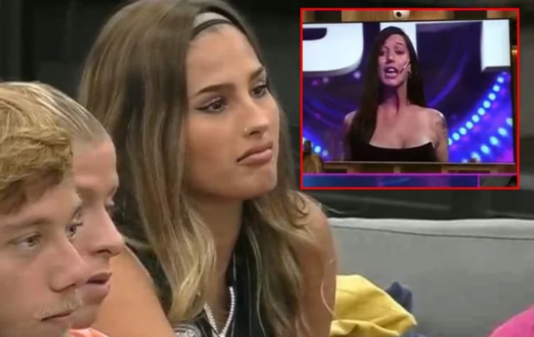 la bronca de Julieta ante el saludo de Juliana a la casa de Gran hermano.