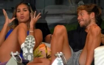 Julieta y Nacho se cruzaron fuerte tras la eliminación de Romina de Gran Hermano: “¡Soltalo! ¡Sos re…!”