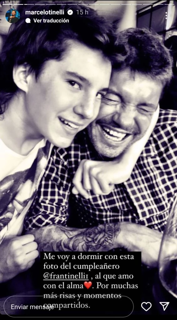El cumpleaños del hijo de Marcelo Tinelli
