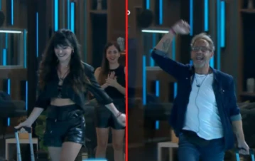 Cómo fue la salida de Valentina, la hermana de Marcos, y Rodolfo, el papá de Nacho, de Gran Hermano