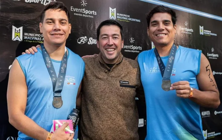800 participantes asistieron al primer triatlón organizado en Malvinas Argentinas