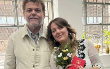 Alfredo Casero estuvo en el casamiento de su hija Guillermina: la boda se organizó de un día para el otro