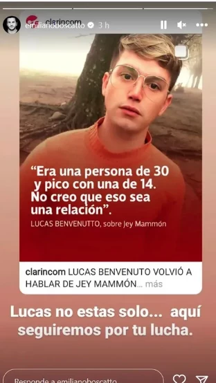 Emiliano Boscatto organiza un escrache contra Jey Mammón