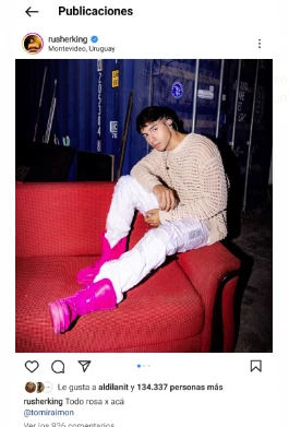 El mensaje encriptado de Rusherking para la China Suárez