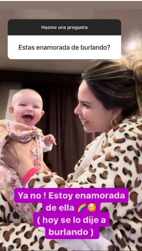 El posteo de Barby Franco en el que admite que no ama a Burlando