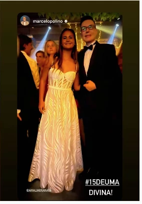 El cumple de 15 de la hija de Amalia Granata