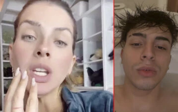 Terrible: revelan qué dicen los mensajes que la China Suárez encontró en el celular de Rusherking