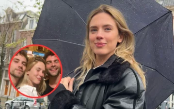 Cómo fue el reencuentro de Delfina Cháves y su ex novio Albert Baró en Madrid