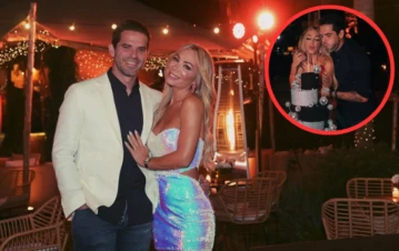 Las fotos de la súper fiesta de cumpleaños de Fernando Gago y Verónica Laffitte, su nueva novia