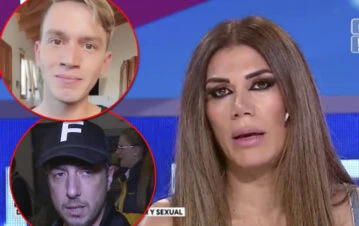 El llanto de Flor de la V al escuchar el descargo de Lucas Benvenuto tras del audio filtrado por Jey Mammón