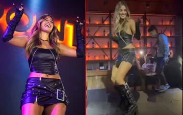 Julieta de Gran Hermano causó furor en un boliche en Pergamino: cómo se vistió y qué hizo