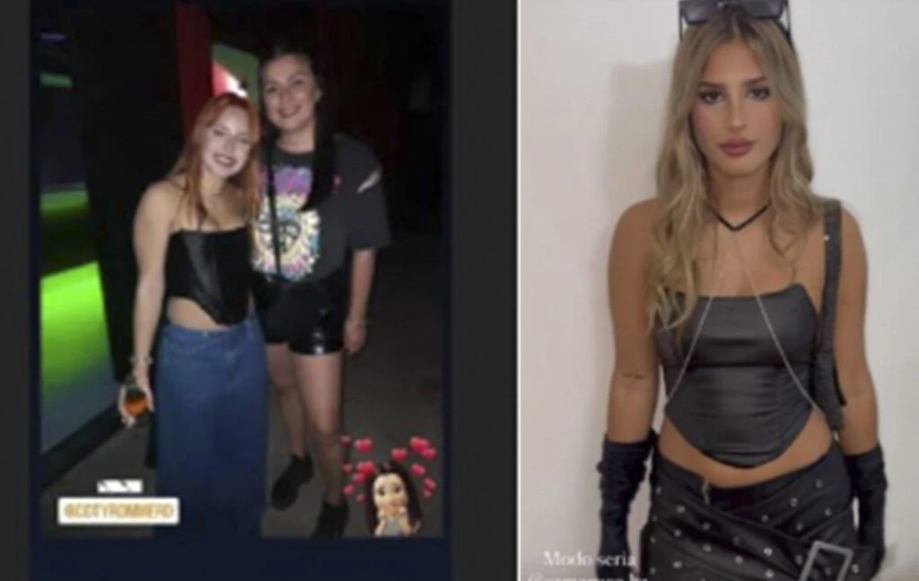 Julieta y Coti con la misma prenda