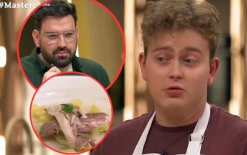 Damián Betular tildó como de "hospital" al plato de Aquiles en MasterChef