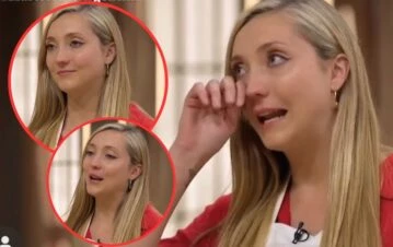 El desconsolado llanto de María Sol en MasterChef al confesar un duro trance