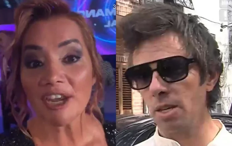 La terrible pelea que tuvieron Nancy Pazos y Robertito Funes Ugarte en el programa de Georgina