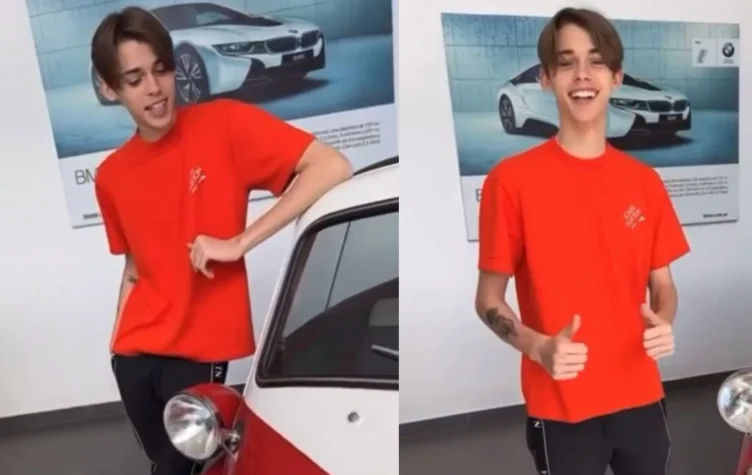 Las fotos del increíble auto de lujo vintage que se compró Felipe Fort