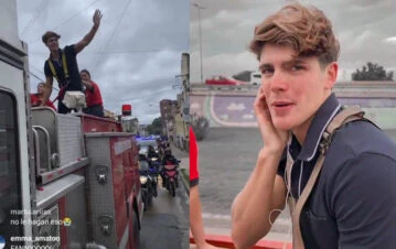 ¡Video! Marcos llegó a Salta y hubo desborde y caos en el aeropuerto por el campeón de Gran Hermano