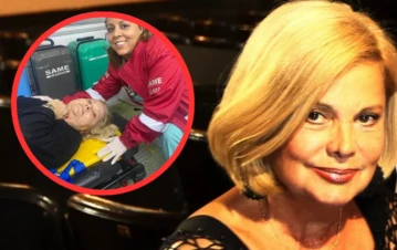 Marta González sufrió un fuerte accidente en un supermercado:  se cayó de las escaleras mecánicas