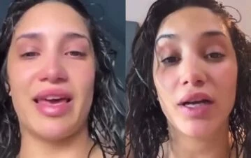 A Melody Luz la chocó un colectivo a semanas de tener a su primer hijo: cómo quedó