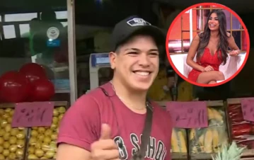 Thiago de Gran Hermano contó por qué su "novia" Daniela no fue a visitarlo en su verdulería