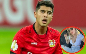 El picante mensaje que compartió la amante de Exequiel Palacios tras volver a la Argentina