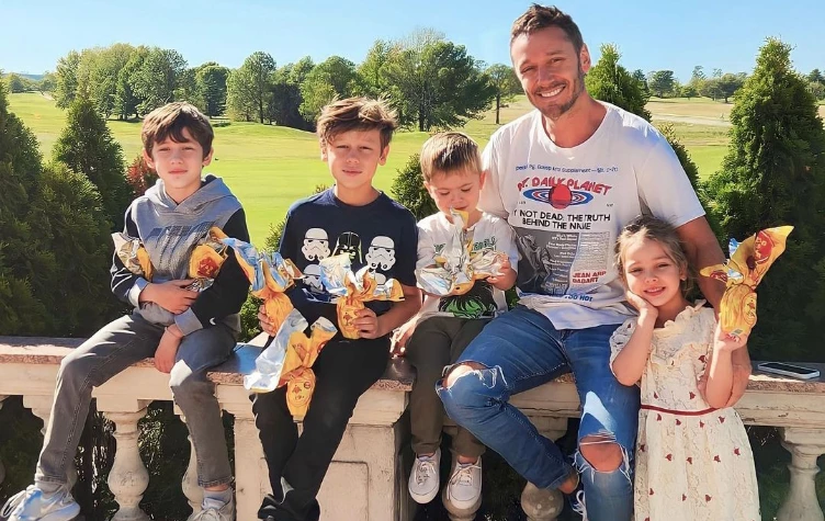 Benjamín Vicuña mostró cómo vivió las Pascuas