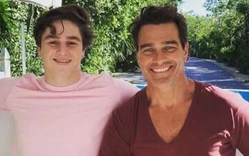 A qué lugar se fue de vacaciones Hernán Drago para celebrar el cumpleaños de su hijo