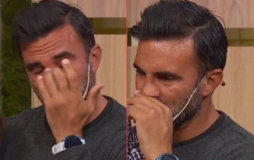 El desgarrador llanto de Fabián Cubero en vivo: "Siempre me agarra un bajón cuando…"
