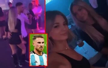 Alexis Mac Allister presentó a su nueva novia tras su escandalosa separación