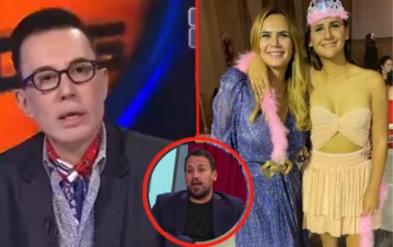 Marcelo Polino explicó por qué el Ogro Fabbiani faltó al cumpleaños 15 de la hija de Amalia Granata