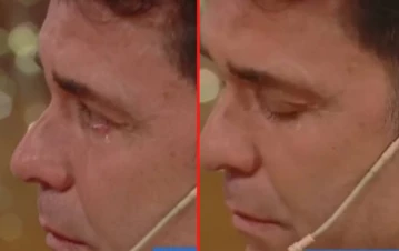 Mariano Martínez lloró desconsolado tras recordar a sus hijos