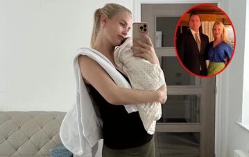 La mujer de Maxi López dio la increíble razón por la que no muestra la carita de su hija