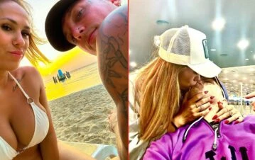 El álbum de fotos de El Polaco y Barby Silenzi en Aruba que despertó rumores: “Feliz día, papito”