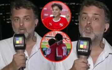 La emoción de Santiago Sposato al contar que su hijo donó todos sus ahorros para la colecta de Maratea en Independiente