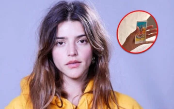 Calu Rivero mostró la carta del tarot que la llevará a un nuevo cambio de vida