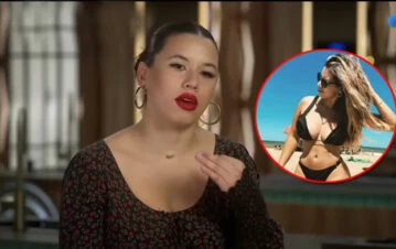 Se filtraron fotos prohibidas de Candelaria, la mujer policía de MasterChef, que causaron furor