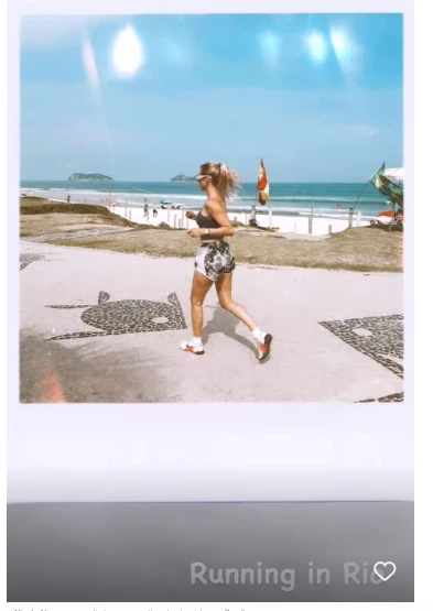 Nicole Neumann en Rio de Janeiro