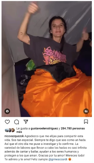 El mensaje de Vázquez a Gimena